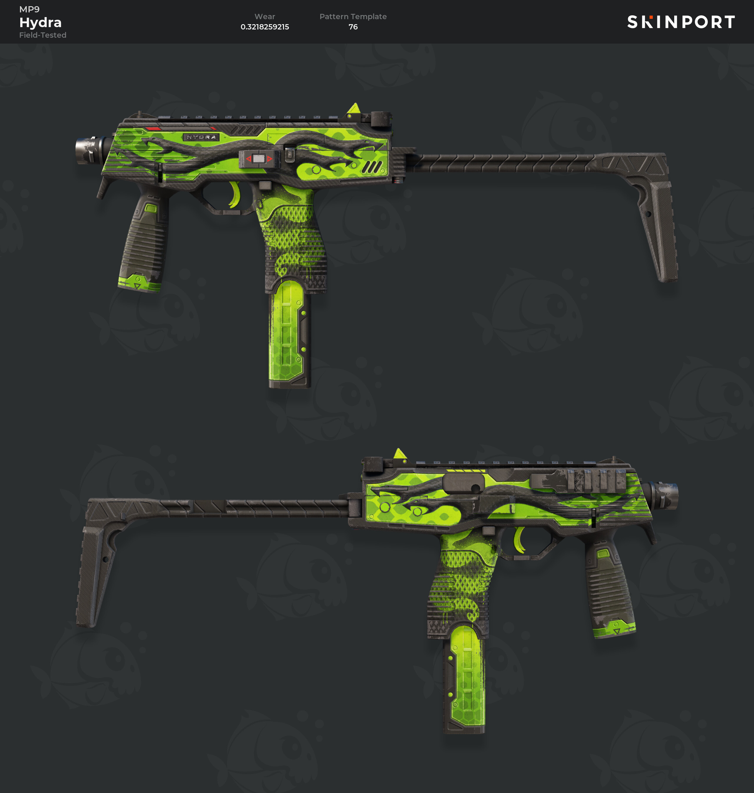 Buy MP9 | Hydra (Field-Tested) - price 479.94 ₽ RUB | Buy CS 2 / CS GO ...