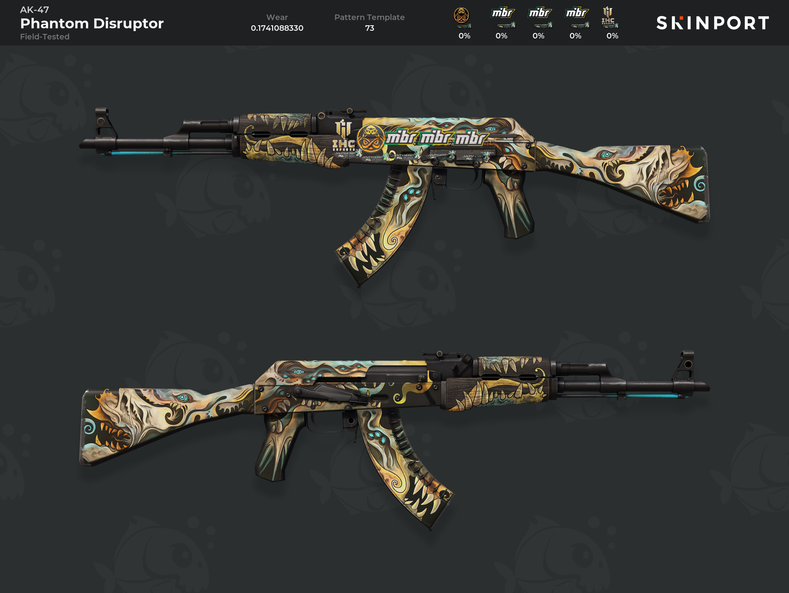 Купить AK-47 | Phantom Disruptor (Field-Tested) - цена 4.67 $ USD ...