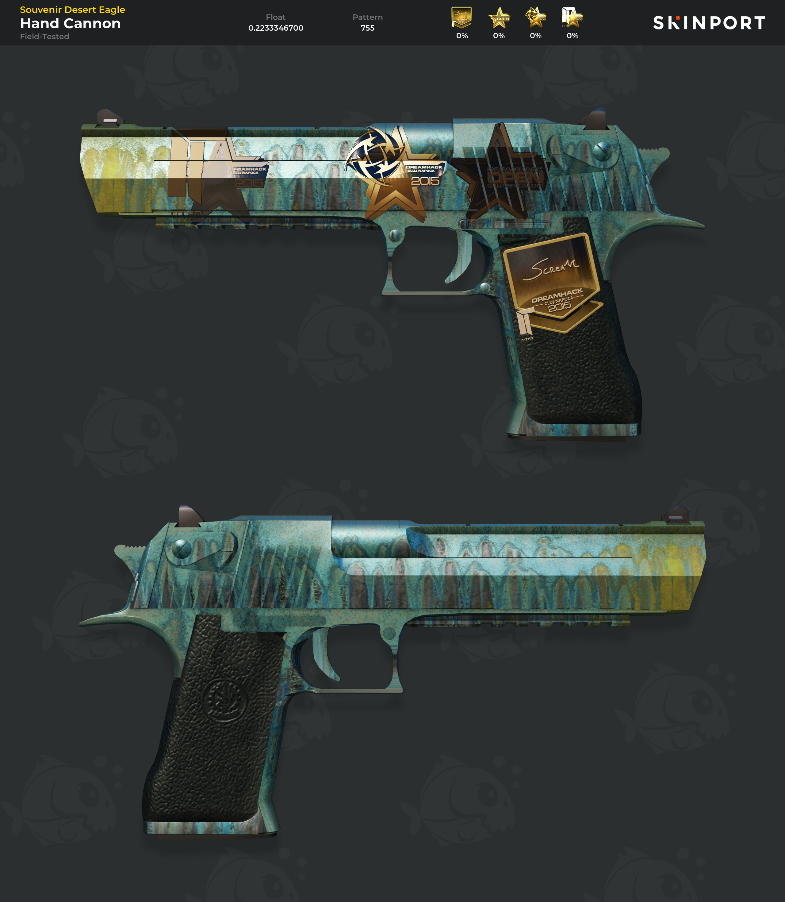 Souvenir Desert Eagle Hand Cannon (FieldTested) CounterStrike 2