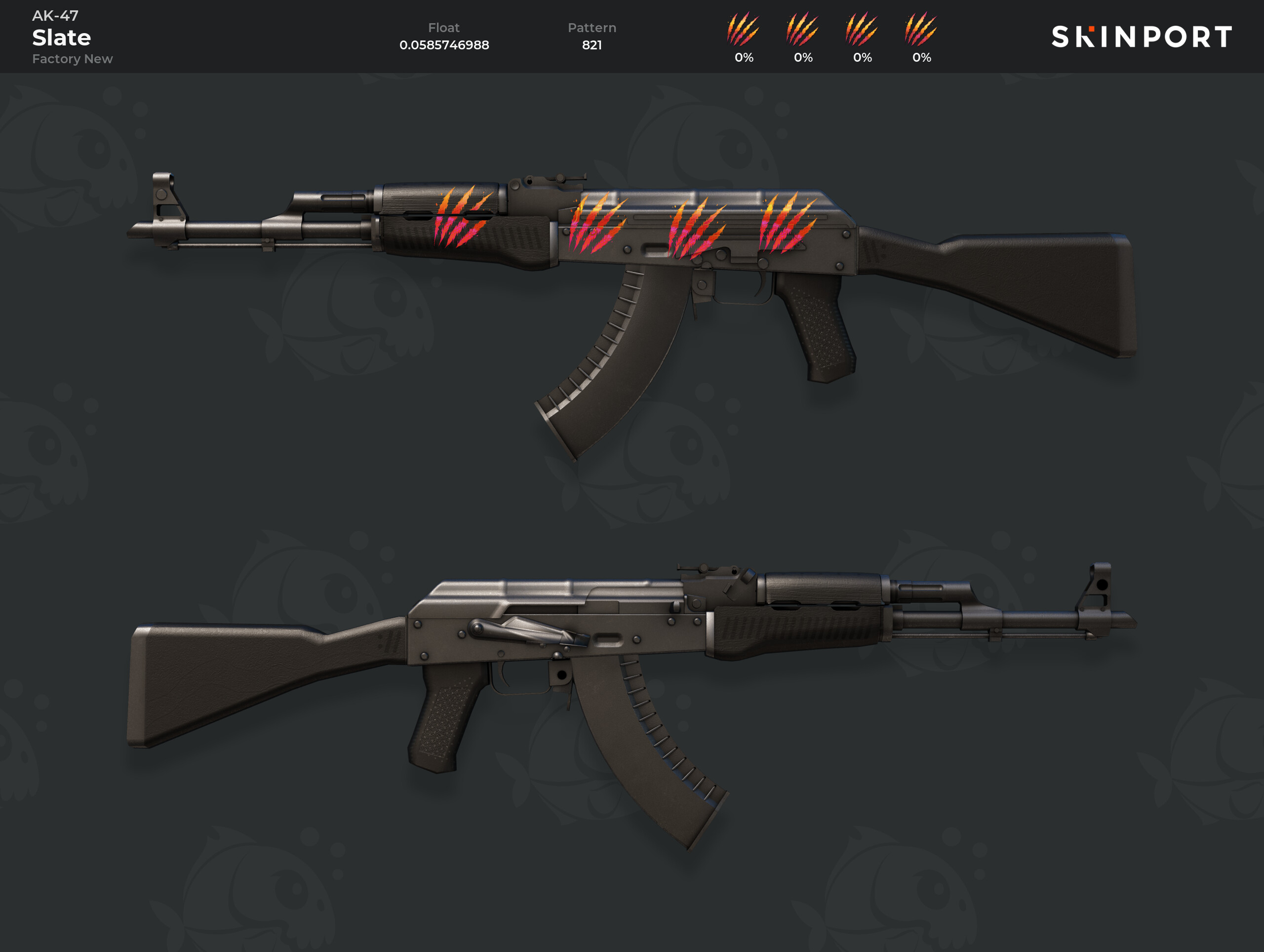 AK-47 | Slate (Factory New) - CS2 - Skinport