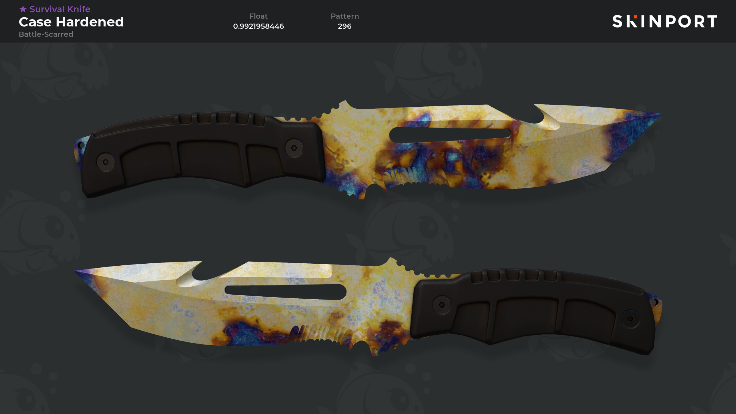 Survival Knife Case Hardened (BattleScarred) CounterStrike 2