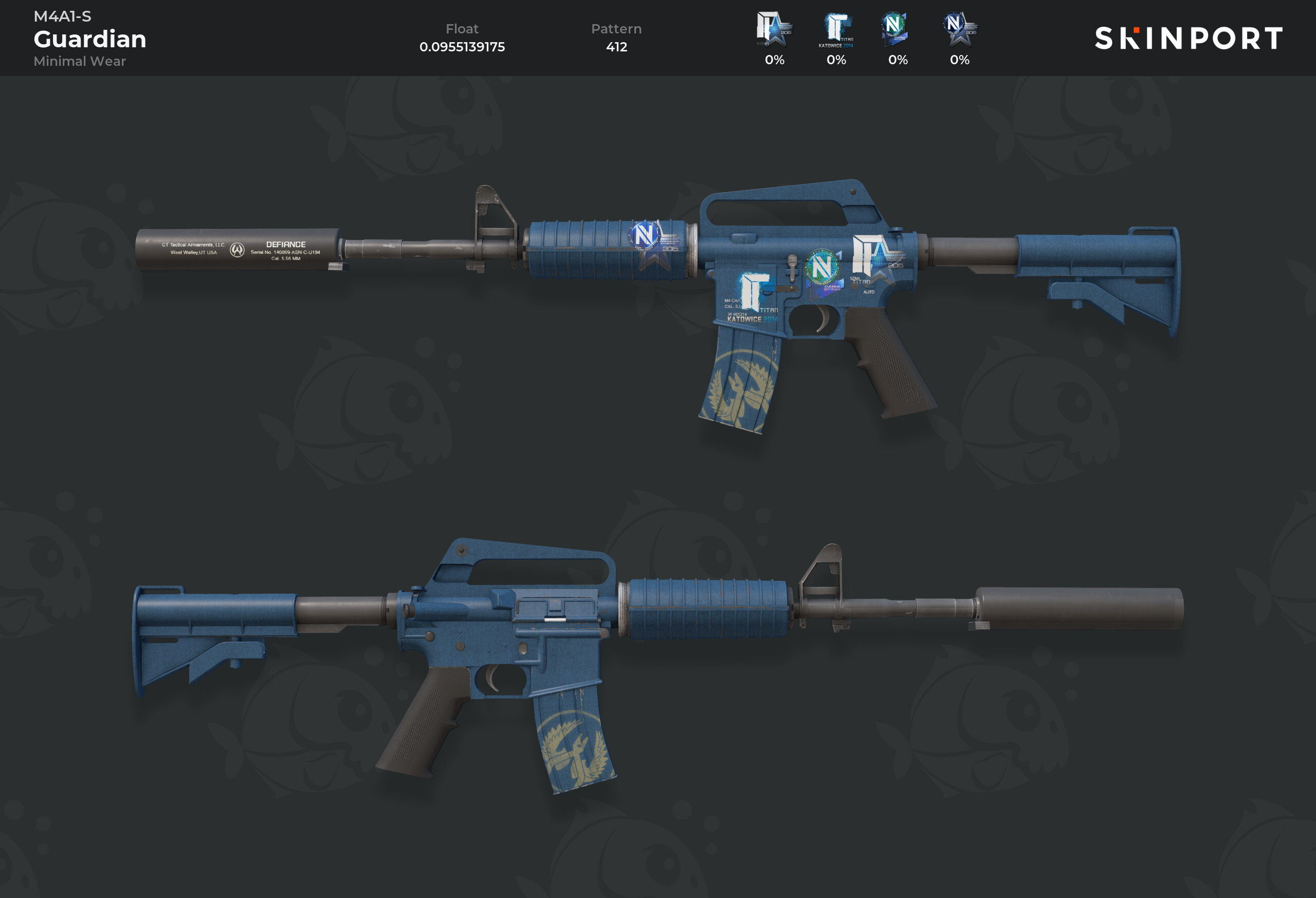 M4A1-S | Guardian (Minimal Wear) - Counter-Strike 2 - Skinport