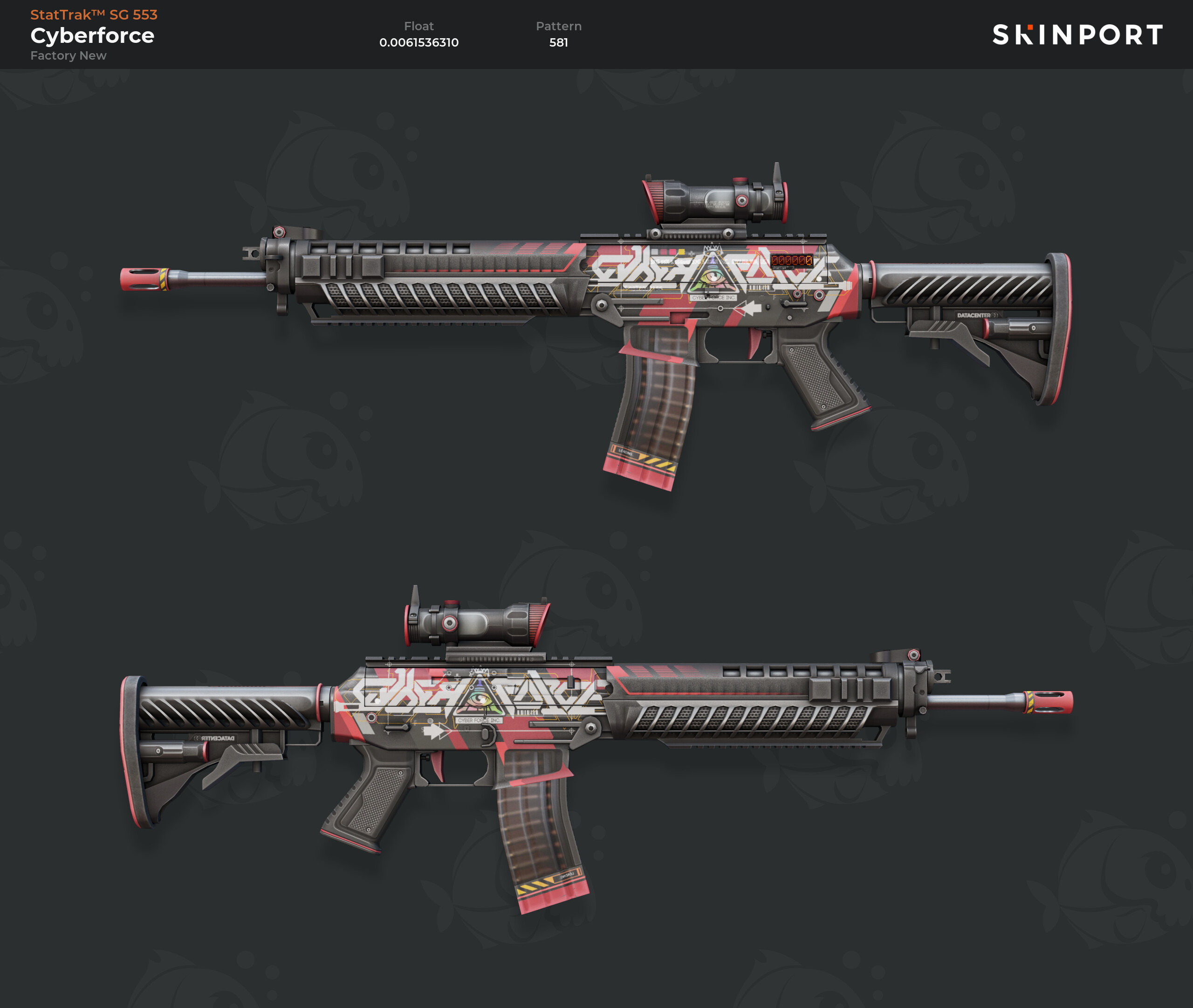 SG 553 StatTrak™ | Cyberforce (Original de Fábrica) - Counter-Strike 2 ...