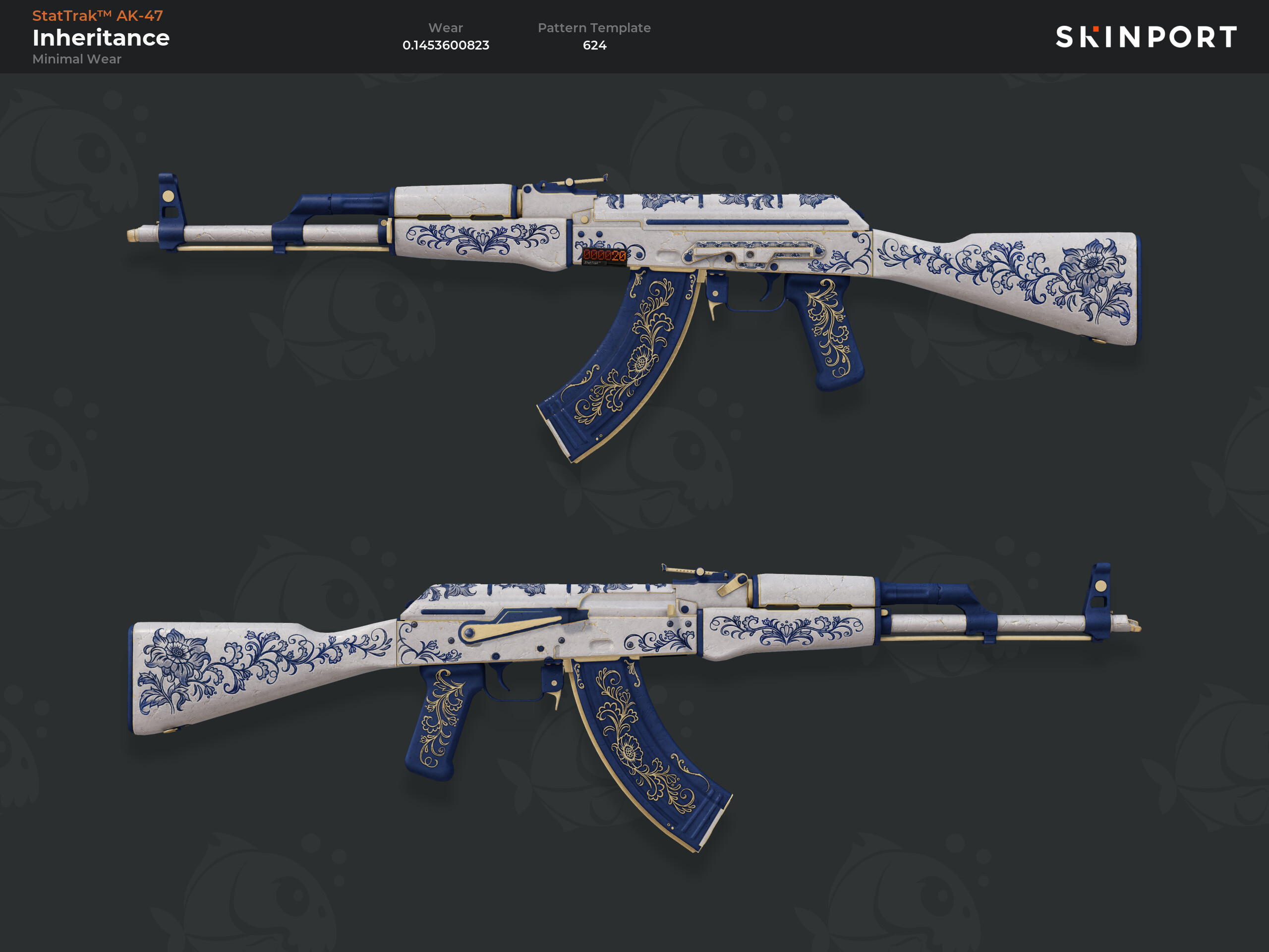 StatTrak™ AK-47 | Inheritance (Minimal Wear) - Counter-Strike 2 - Skinport