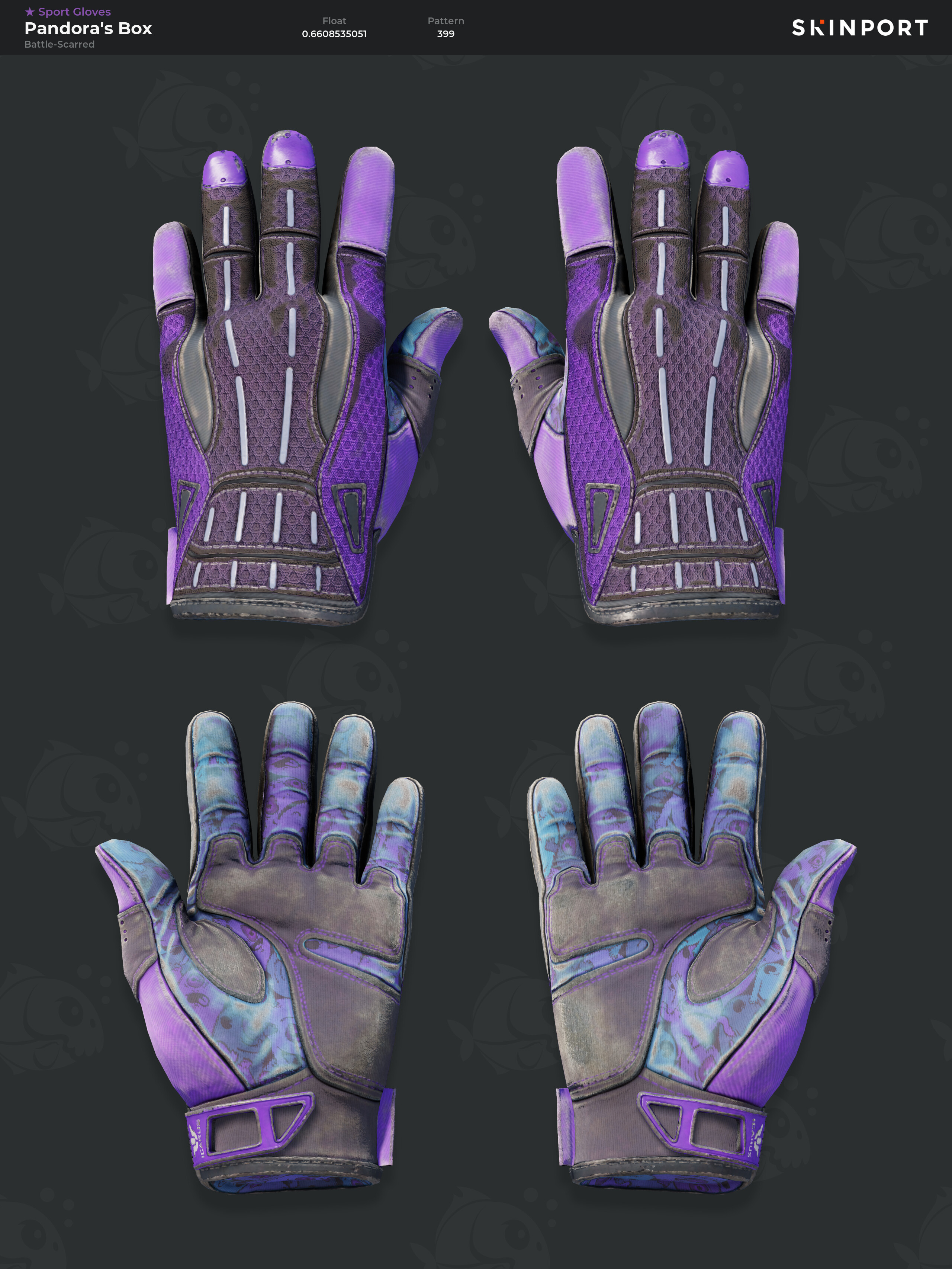 Sport Gloves Pandora's Box (BattleScarred) CounterStrike 2 Skinport