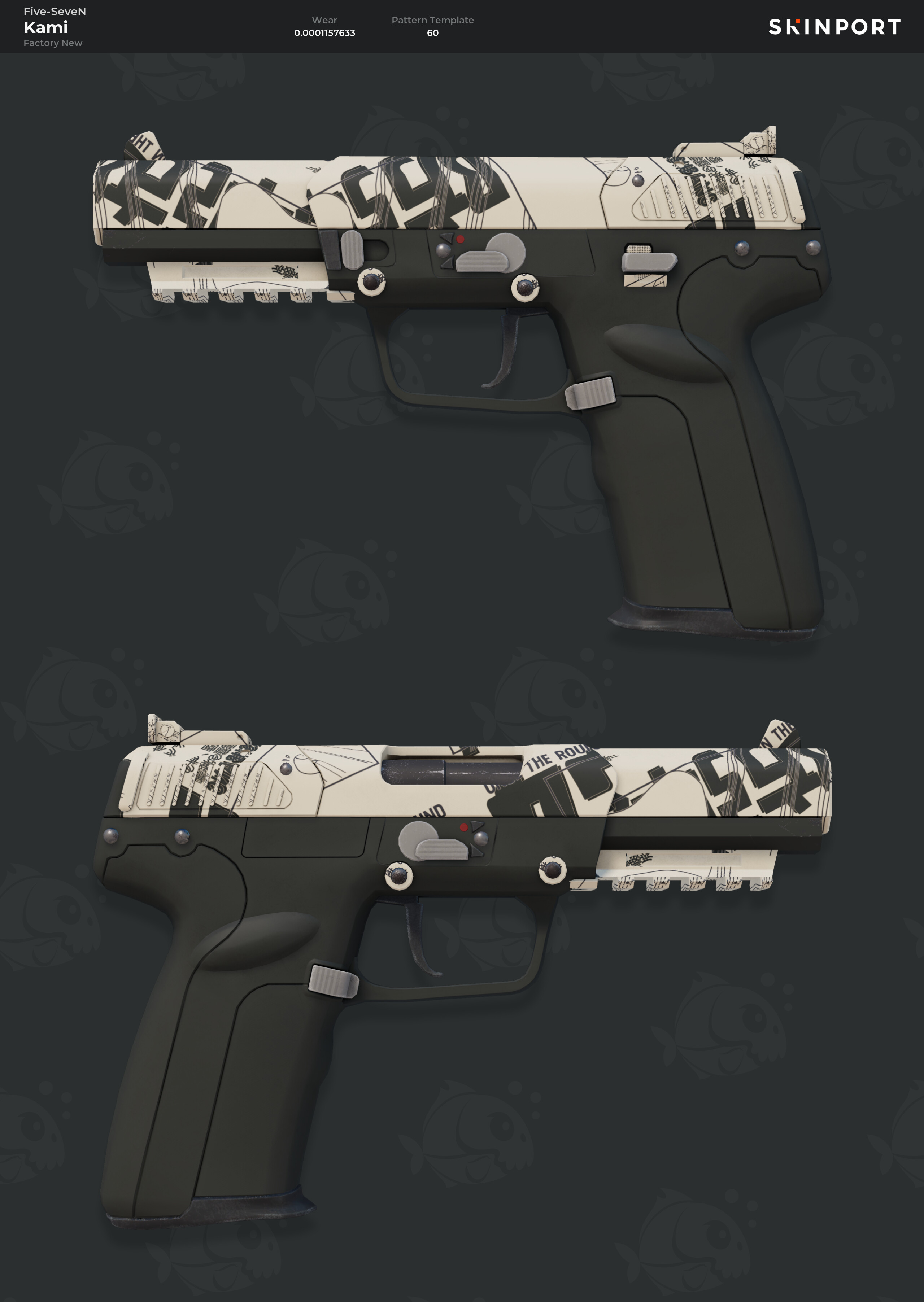 Five-SeveN | Kami (Factory New) - Counter-Strike 2 - Skinport