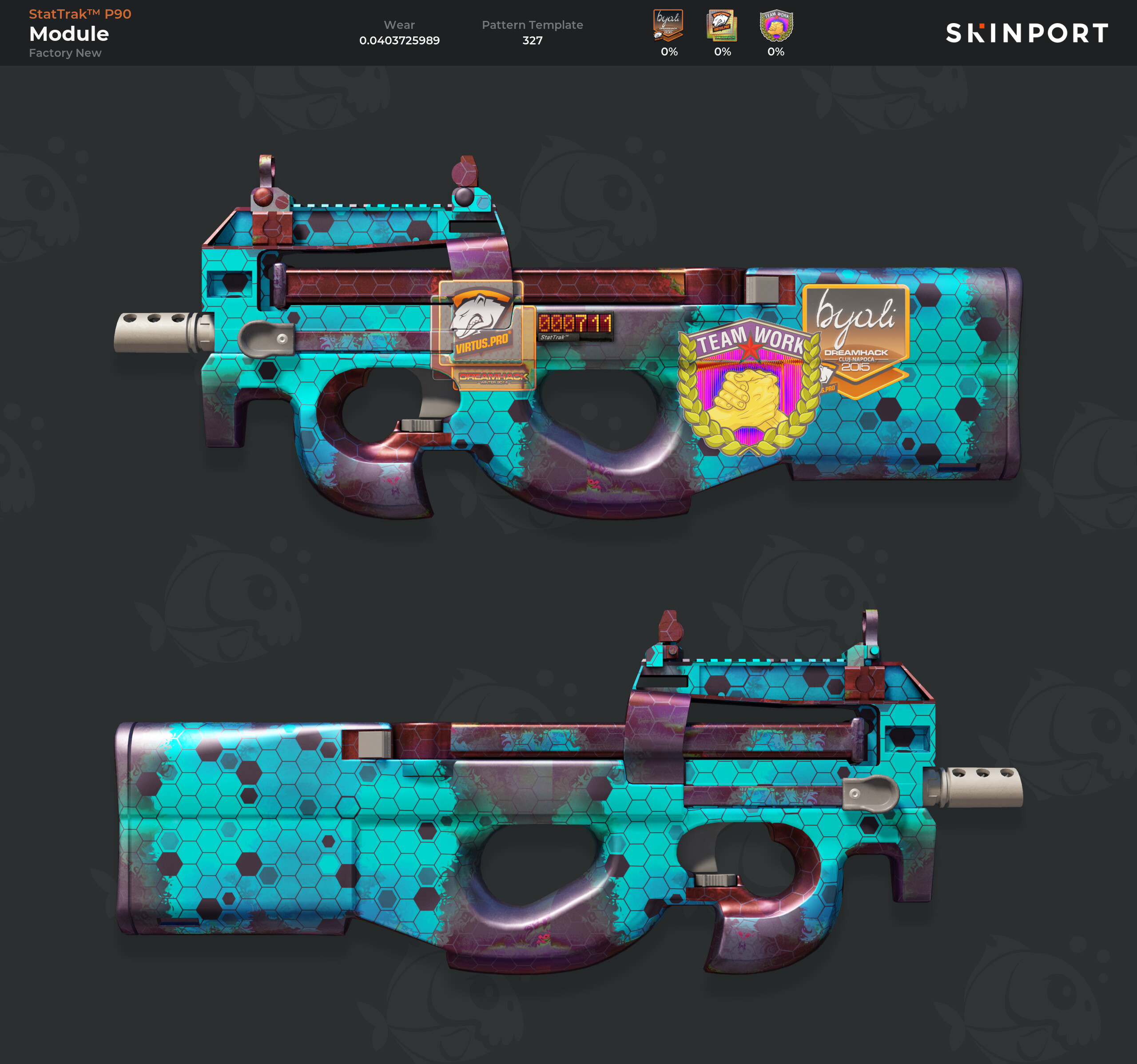Stattrak Module StatTrak™ P90 | Module (Factory New) - Counter-Strike 2 - Skinport