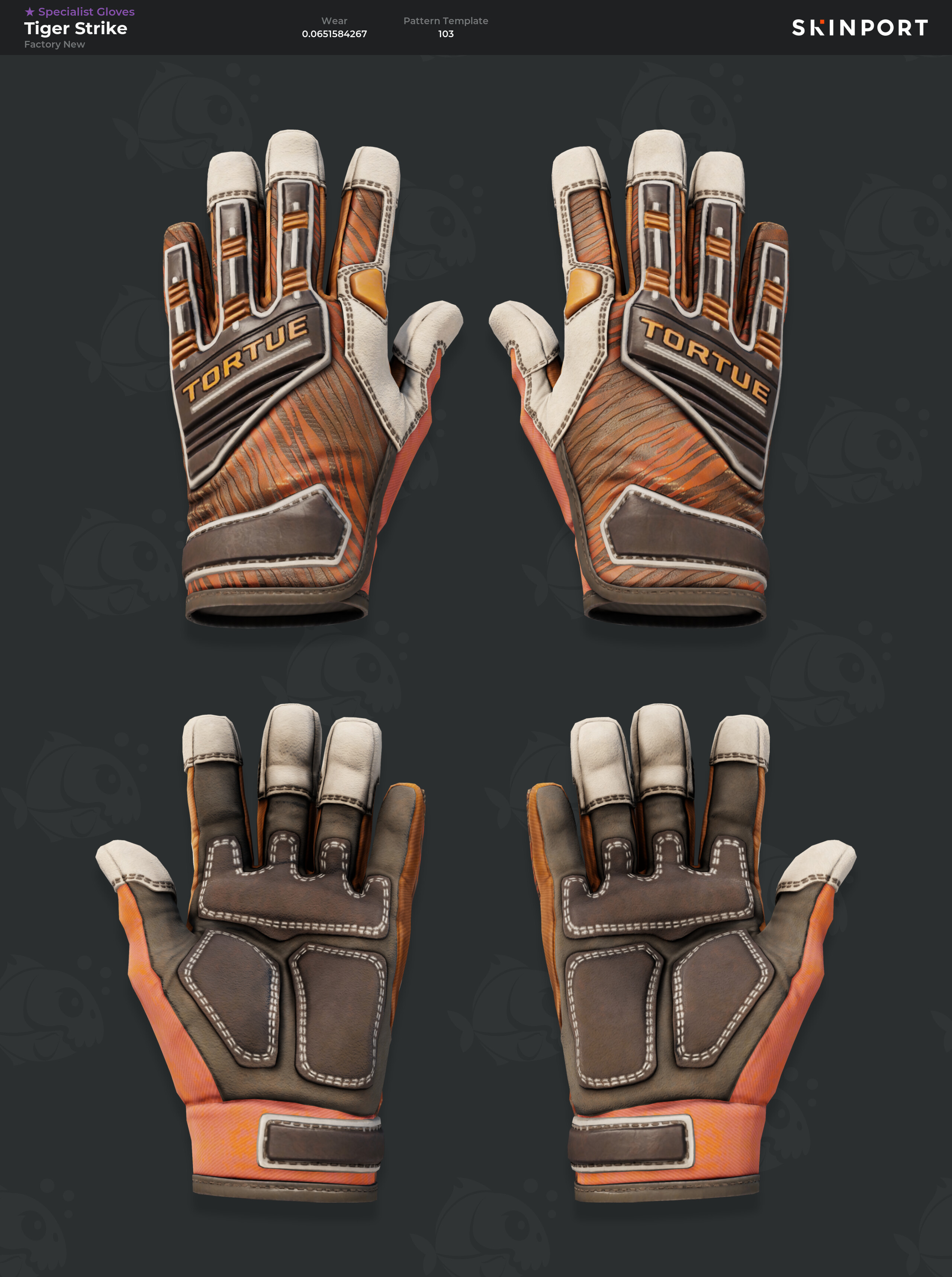 Counter Strike Specialist Gloves Crimson Kimono Specialist Gloves