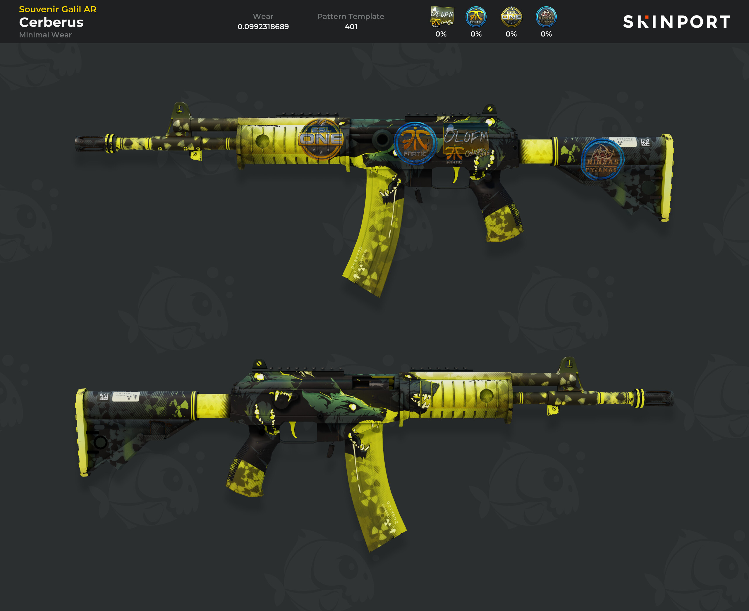 Souvenir Galil AR | Cerberus (Minimal Wear) - Counter-Strike 2 - Skinport