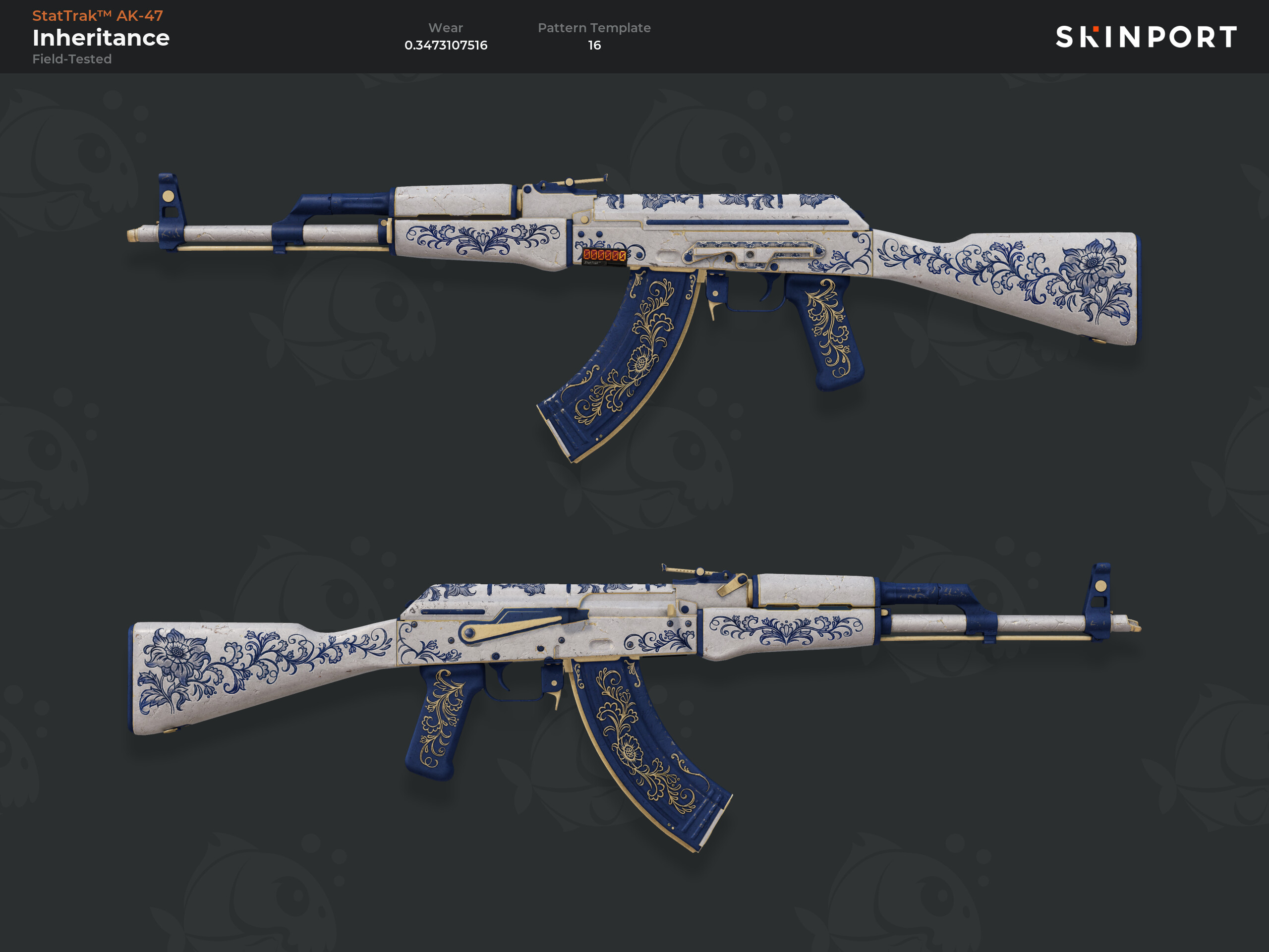Stattrak Fn Inheritance StatTrak™ AK-47 | Inheritance (Field-Tested) - Counter-Strike 2 - Skinport