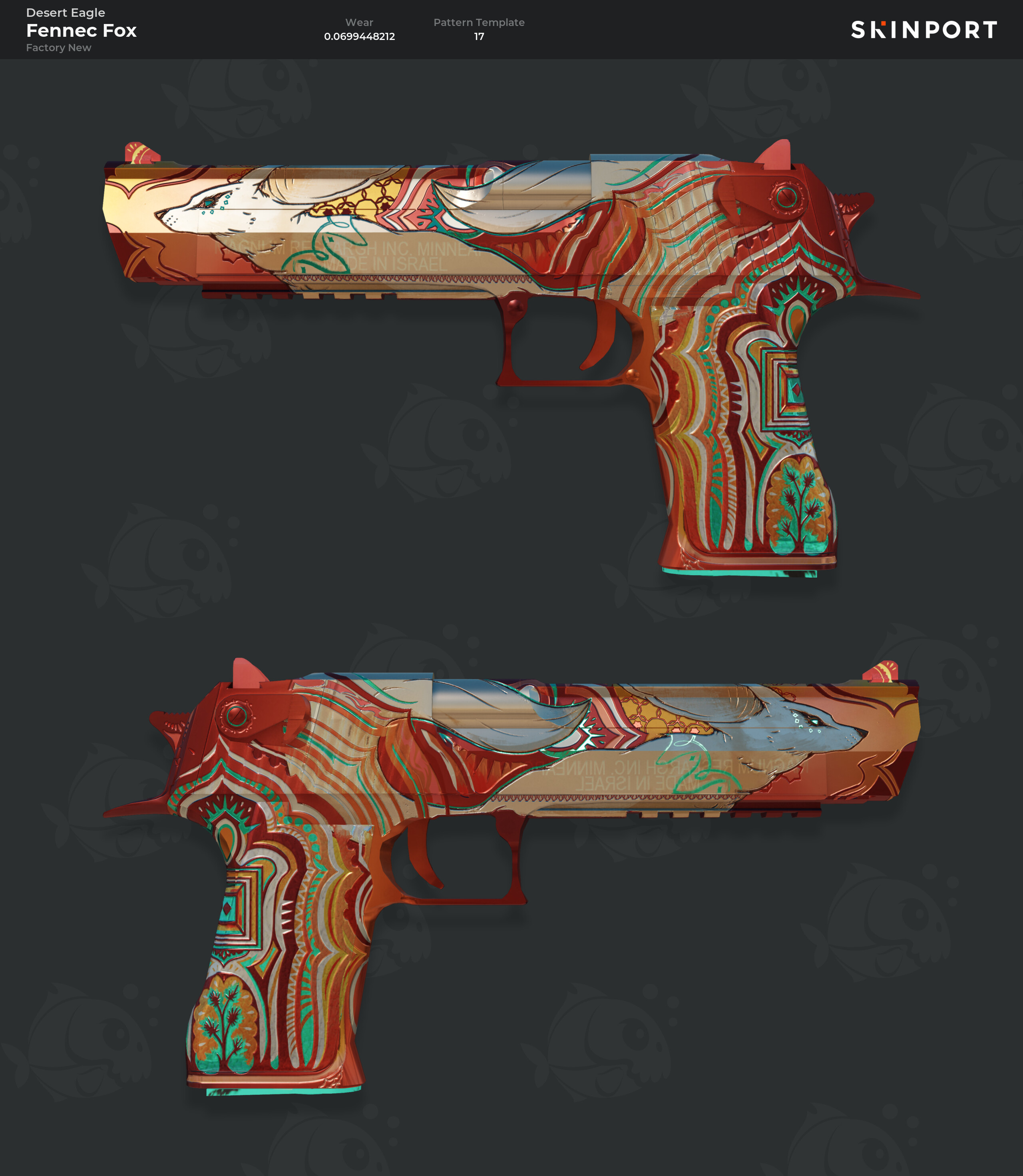 Desert Eagle | Fennec Fox (Factory New) - Counter-Strike 2 - Skinport