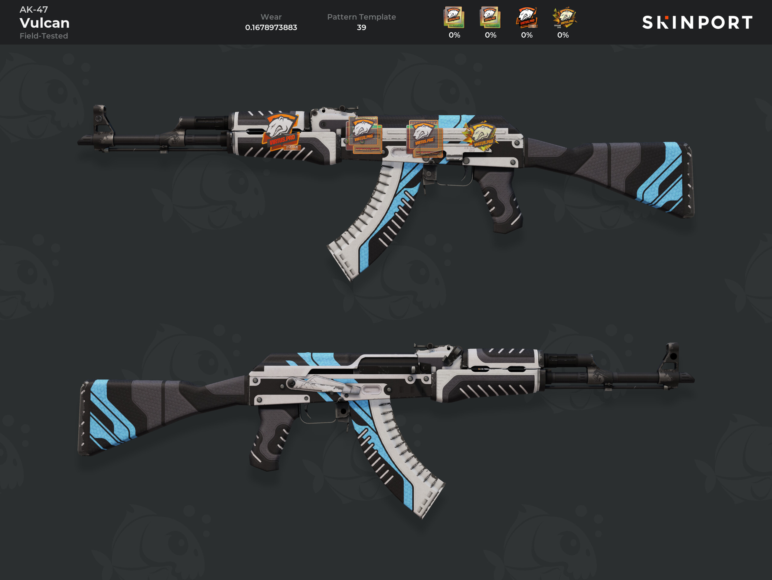 AK-47 | Vulcan (Field-Tested) - Counter-Strike 2 - Skinport