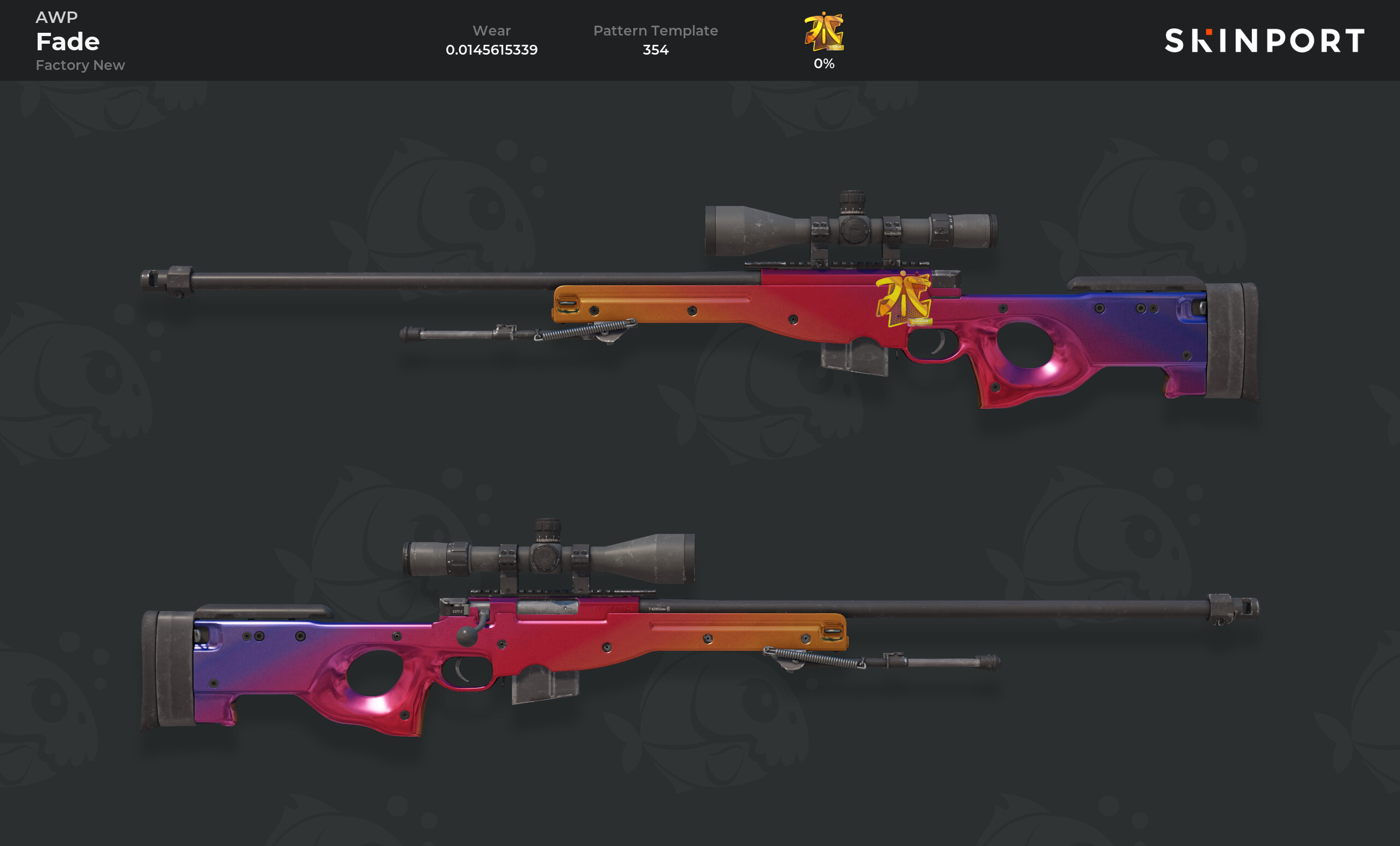 AWP | Gradient (prosto z fabryki) - Counter-Strike 2 - Skinport