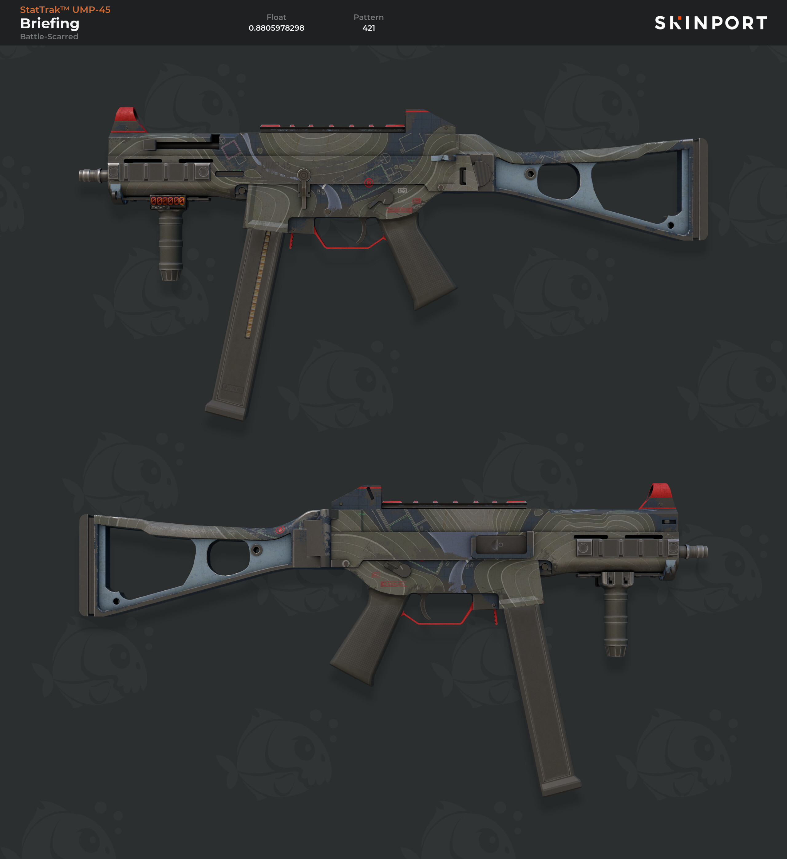 Ump 45 чертеж гравировка после полевых