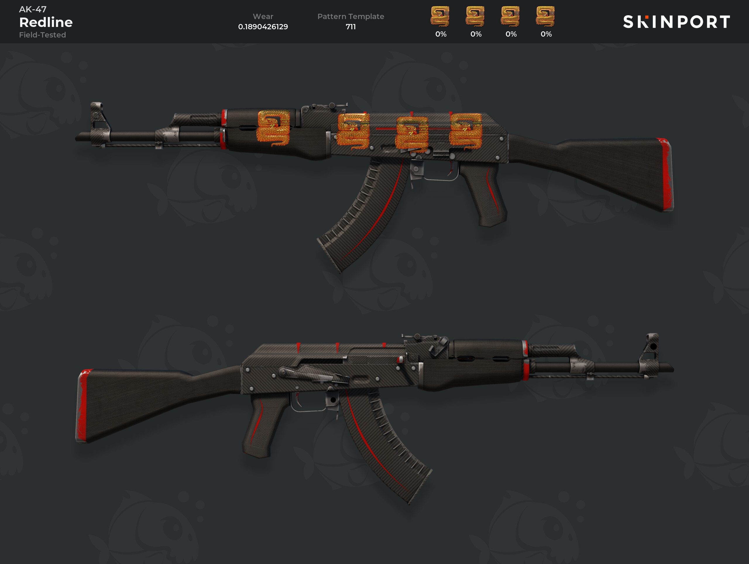 AK-47 | Redline (Field-Tested) - Counter-Strike 2 - Skinport