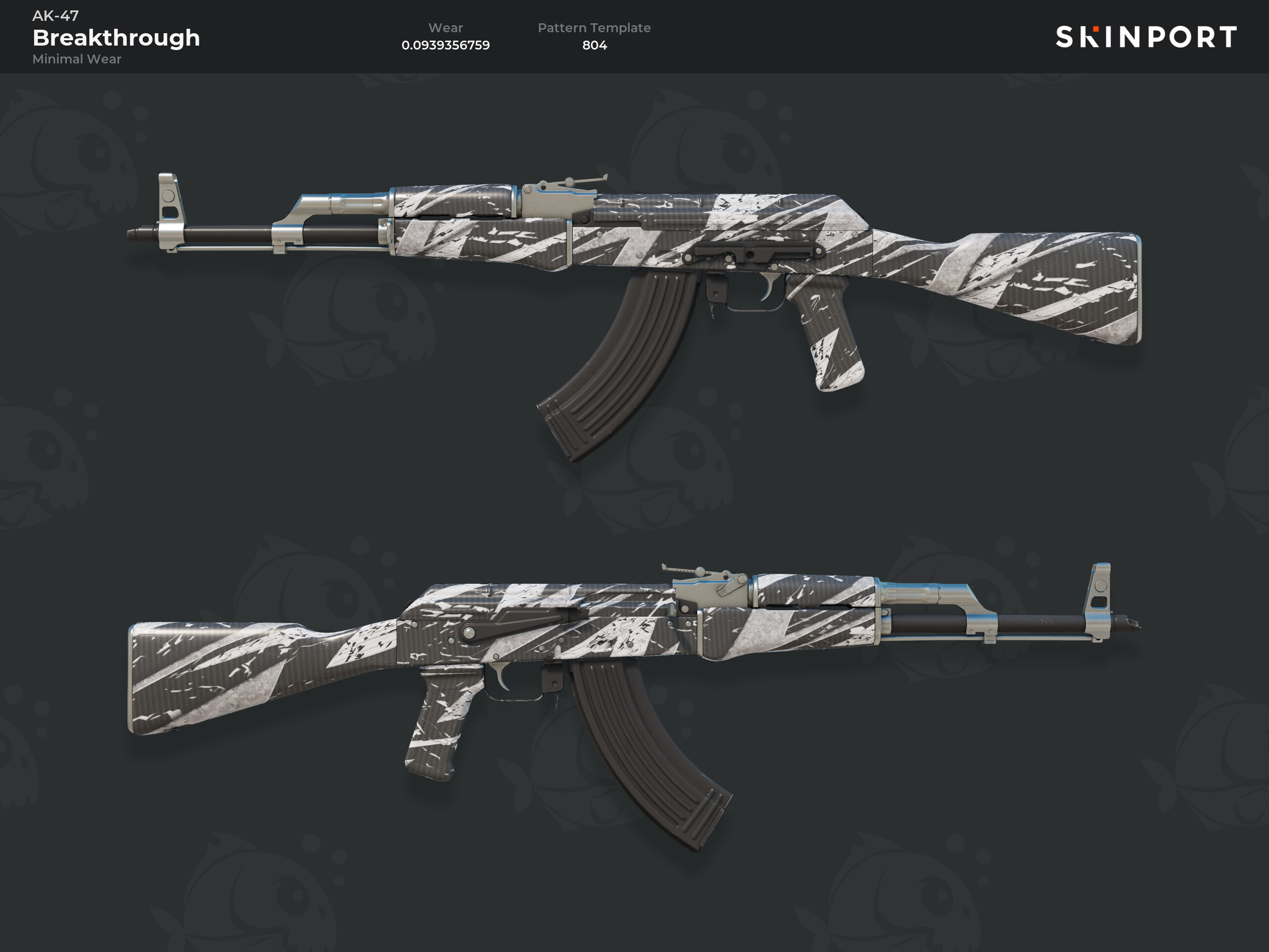 AK-47 | Breakthrough (Minimal Wear) - Counter-Strike 2 - Skinport