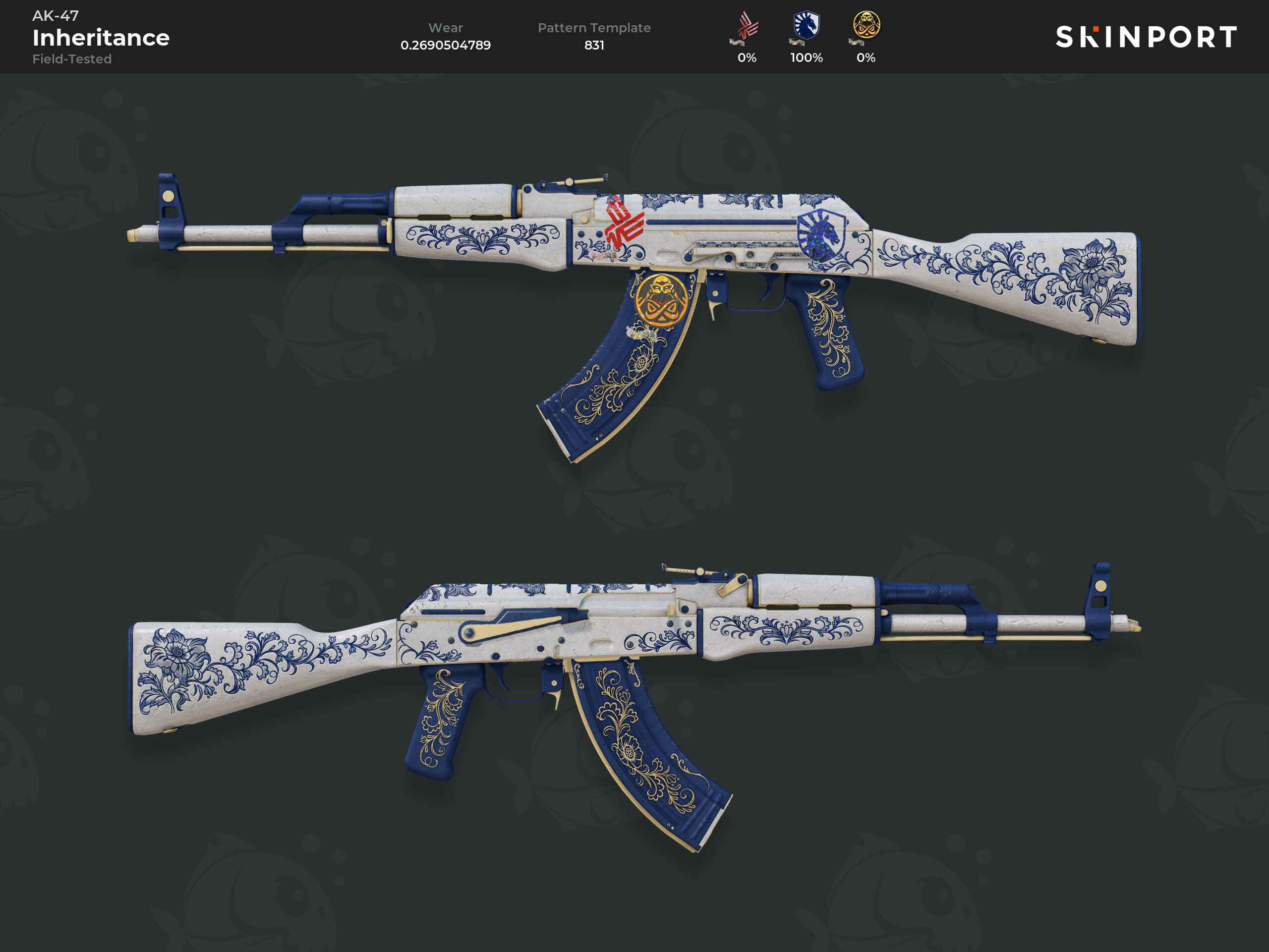 AK-47 | Inheritance (Field-Tested) - Counter-Strike 2 - Skinport
