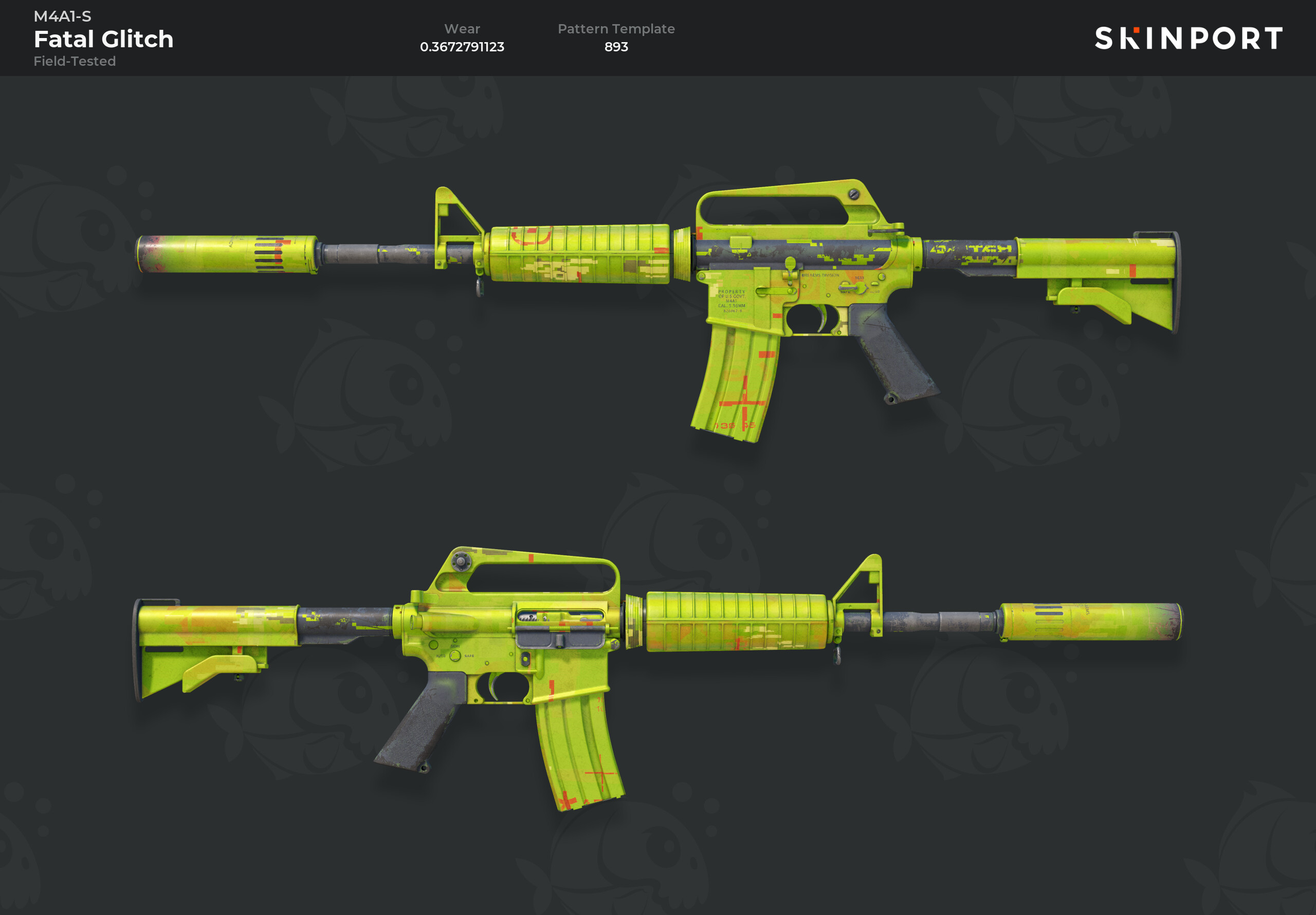M4A1-S | Fatal Glitch (Field-Tested) - Counter-Strike 2 - Skinport