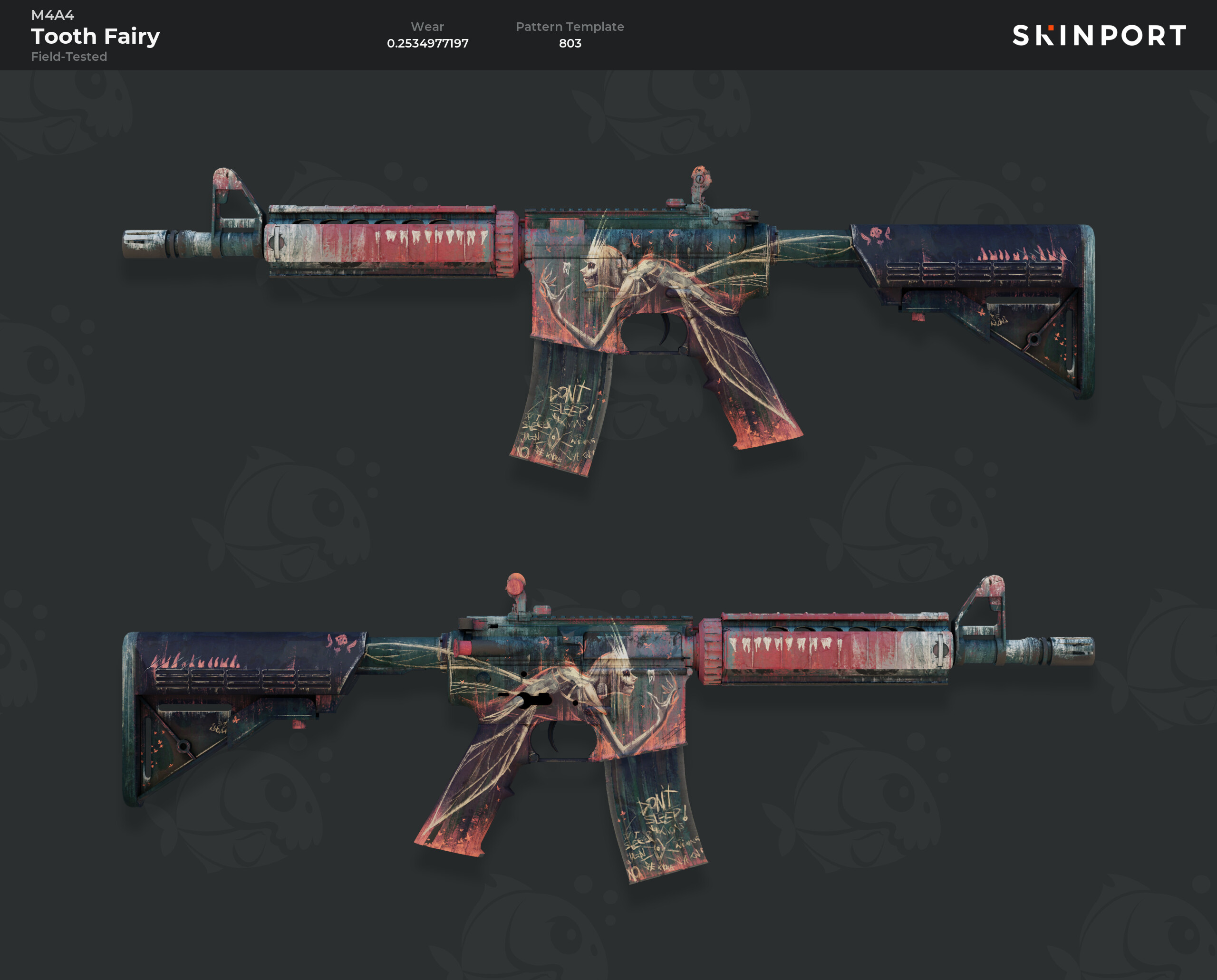 M4A4 | Tooth Fairy (Field-Tested) - Counter-Strike 2 - Skinport