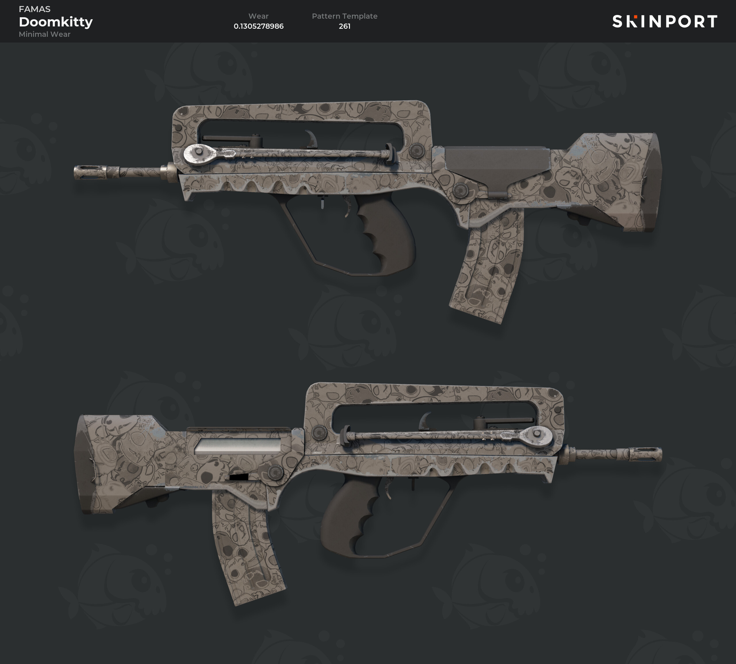 FAMAS | Doomkitty (Minimal Wear) - Counter-Strike 2 - Skinport