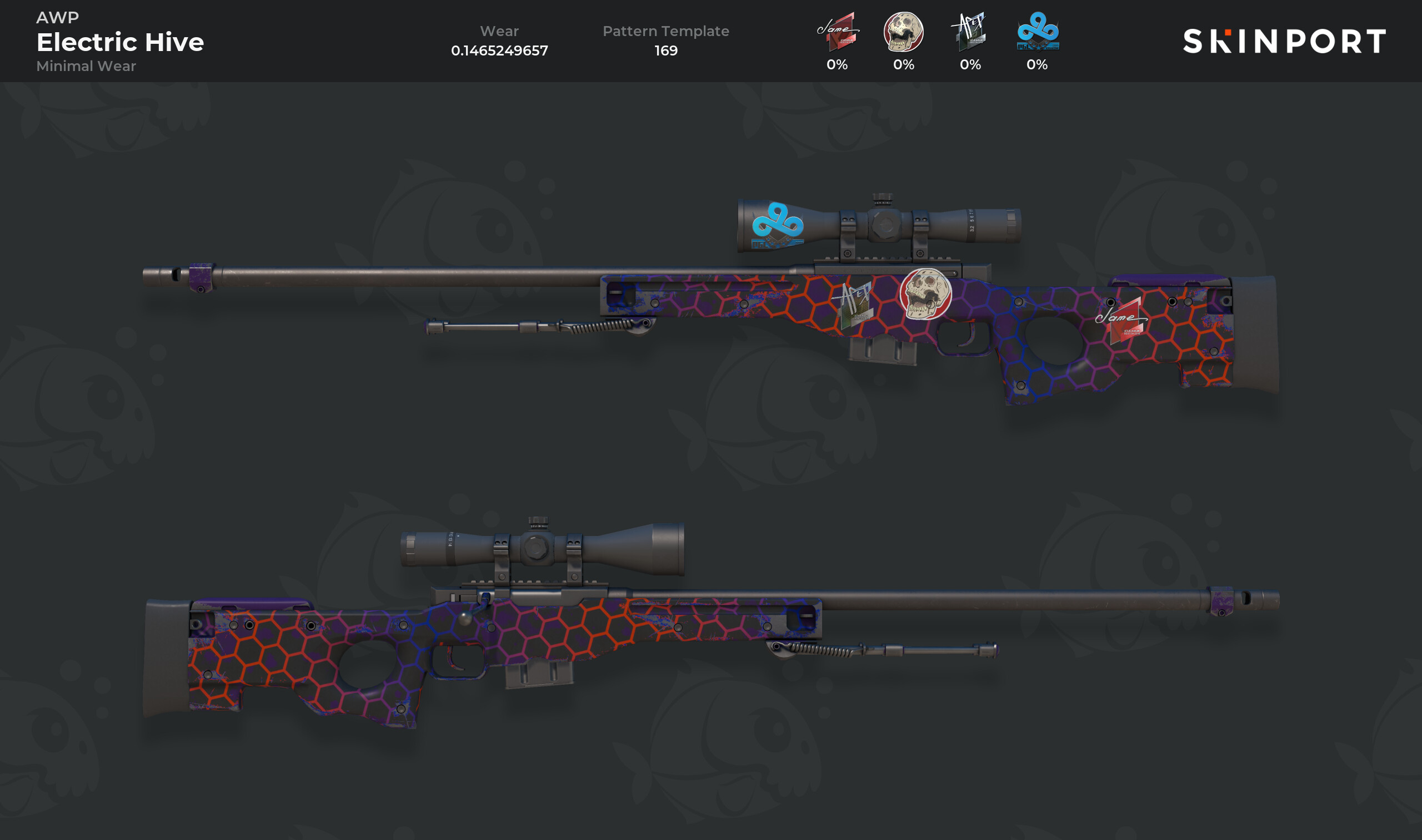 AWP | Electric Hive (Minimal Wear) - Counter-Strike 2 - Skinport