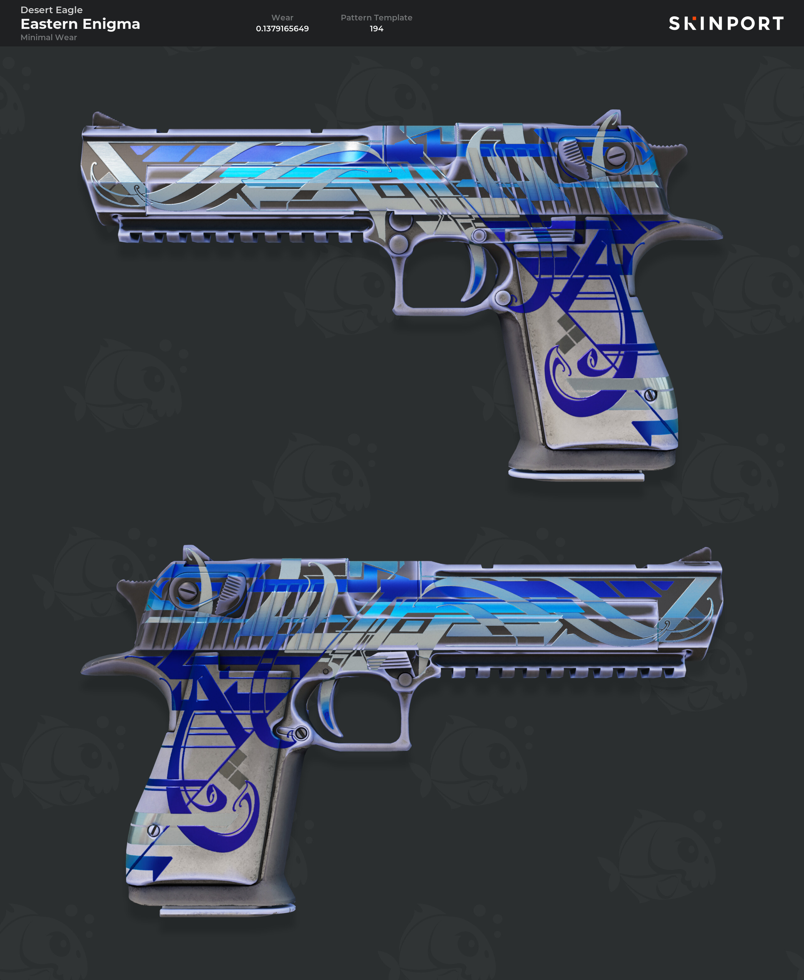 Desert Eagle | Eastern Enigma (Minimal Wear) - Counter-Strike 2 - Skinport