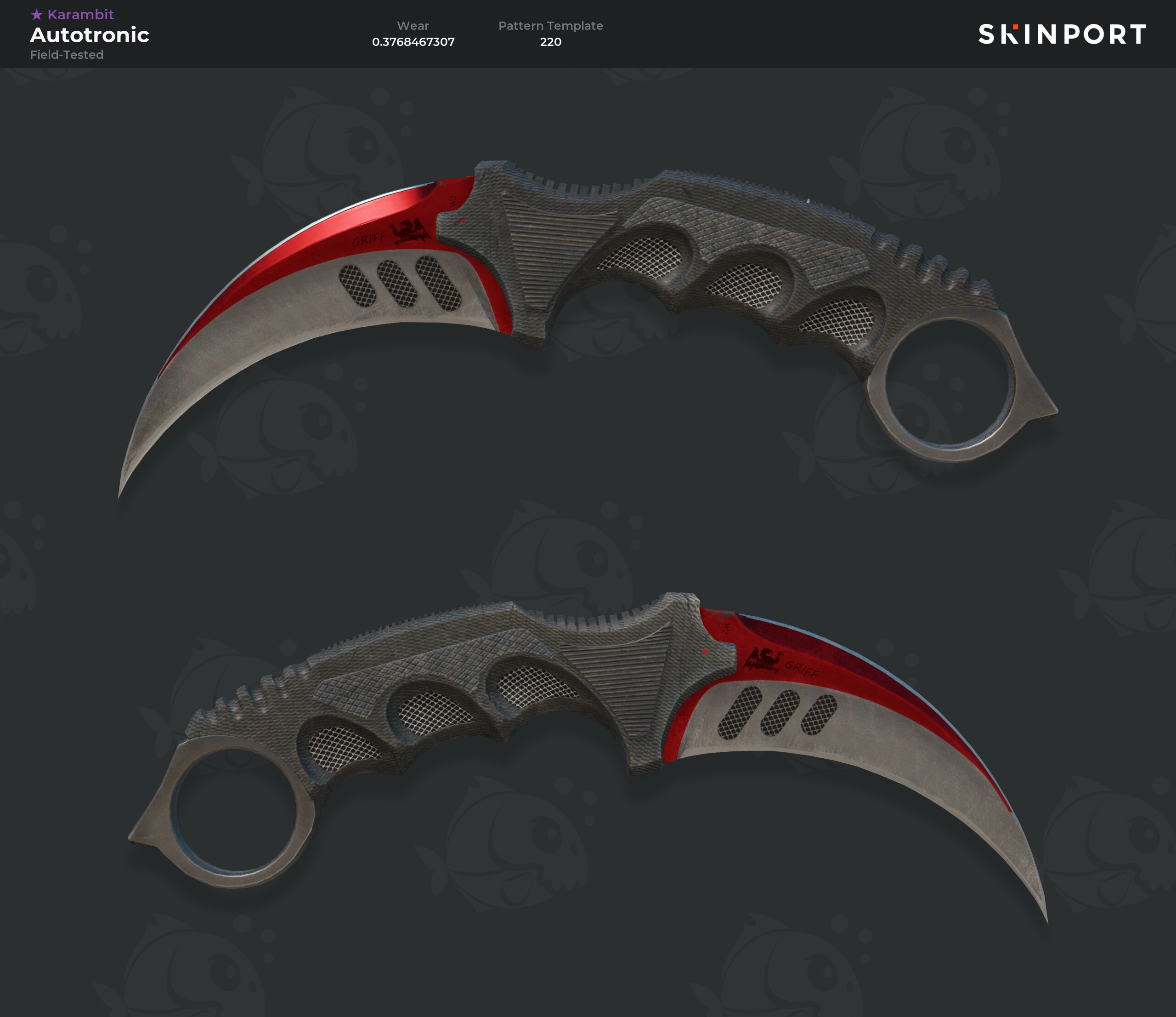 Karambit | Autotronic (Field-Tested) - Counter-Strike 2 - Skinport