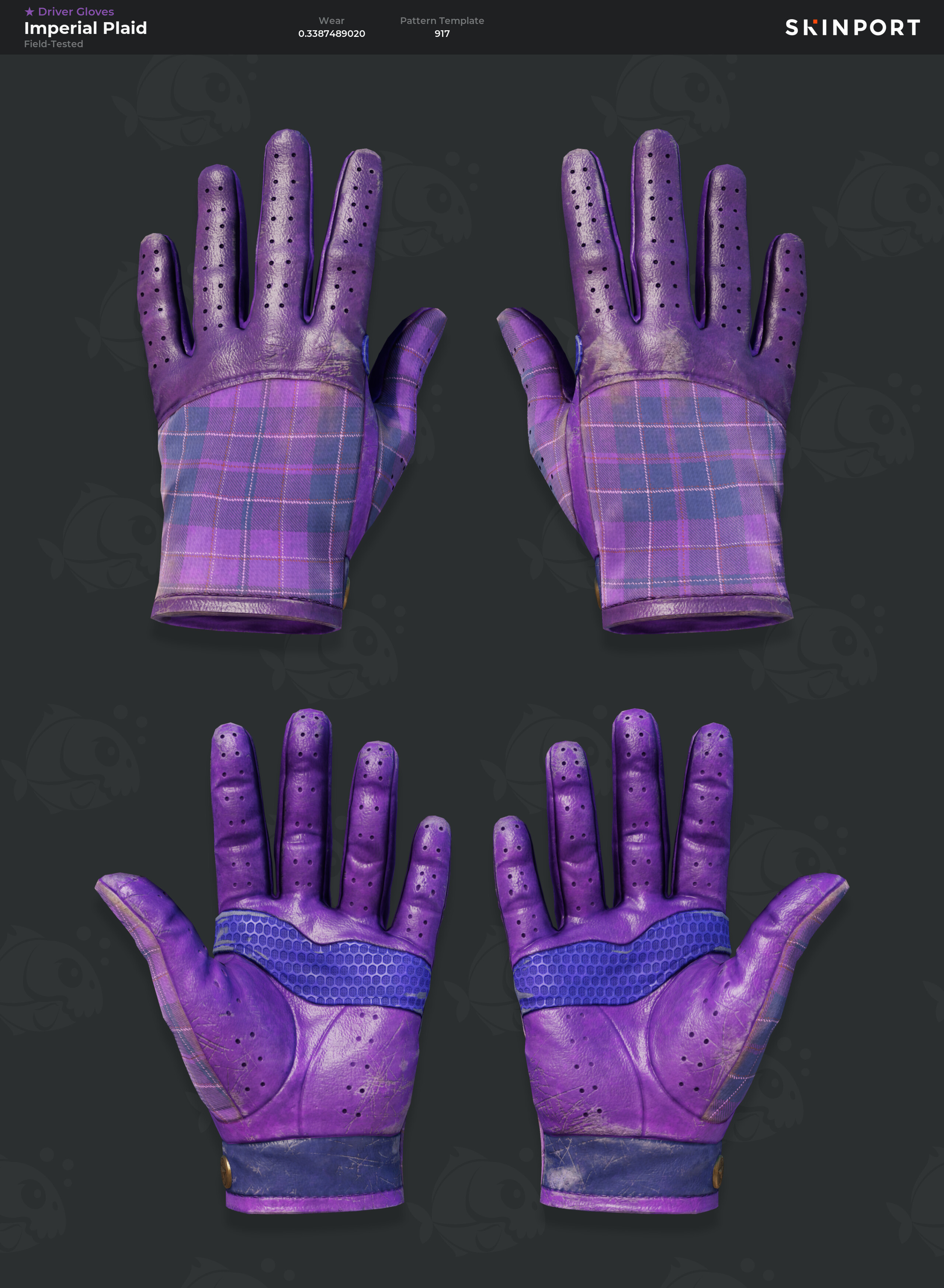 Driver Gloves | Imperial Plaid (Field-Tested) - Counter-Strike 2 - Skinport