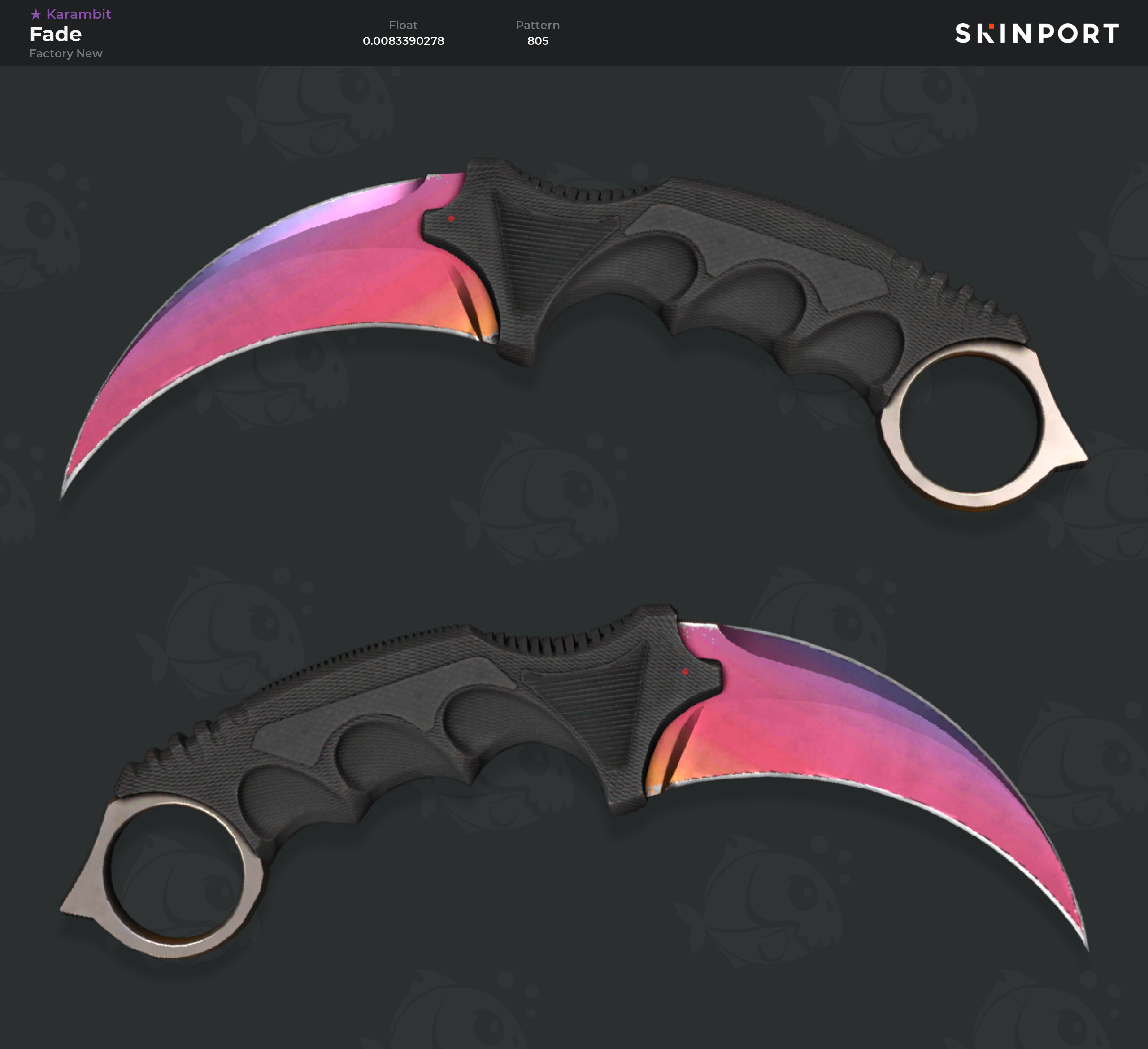 Karambit Fade