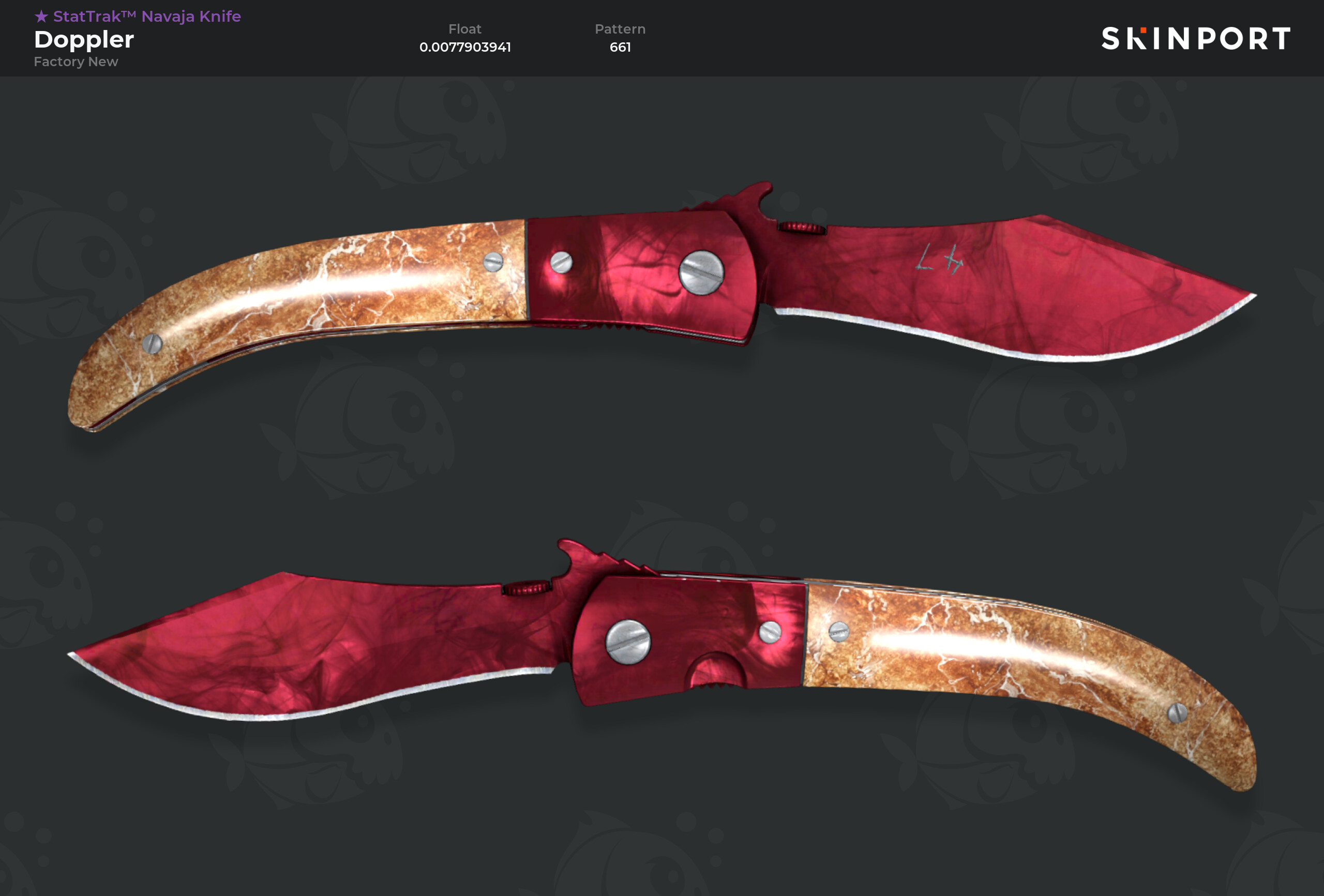 [H] Stattrak Navaja Ruby 6th Best Float .0077 [W] Downgrade To Two