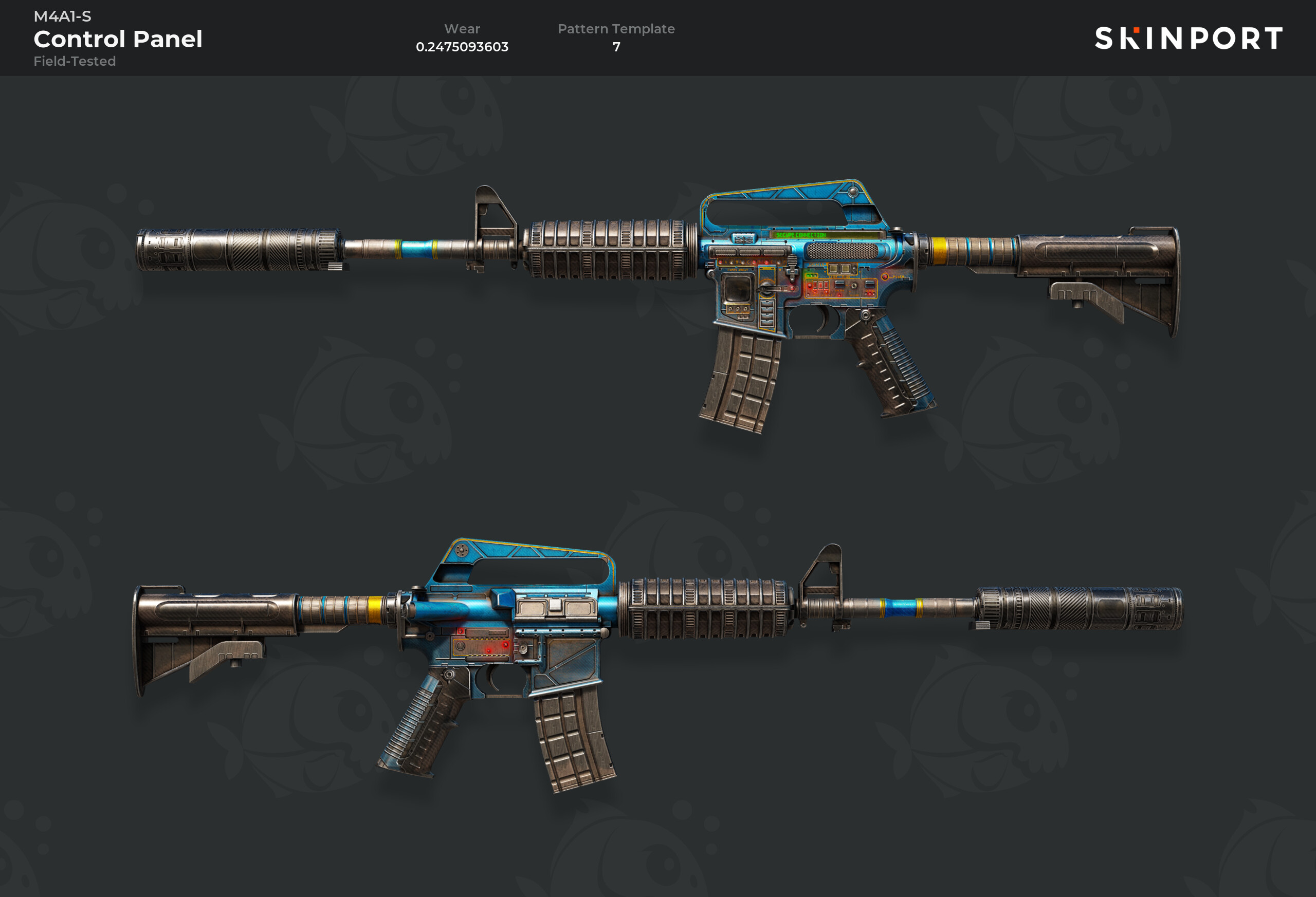 Купить M4A1-S | Control Panel (Field-Tested) - цена 407 ₽ RUB | Купить ...