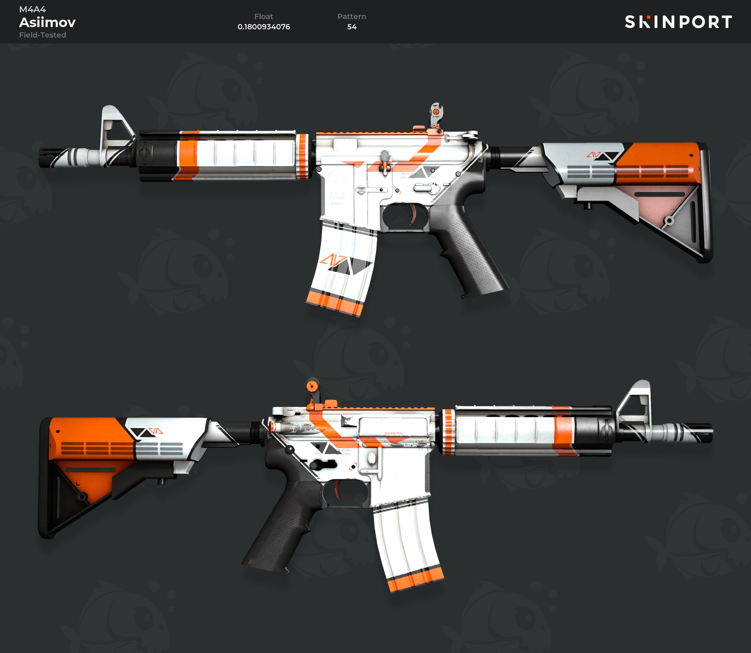 Stattrak tm awp asiimov фото 82